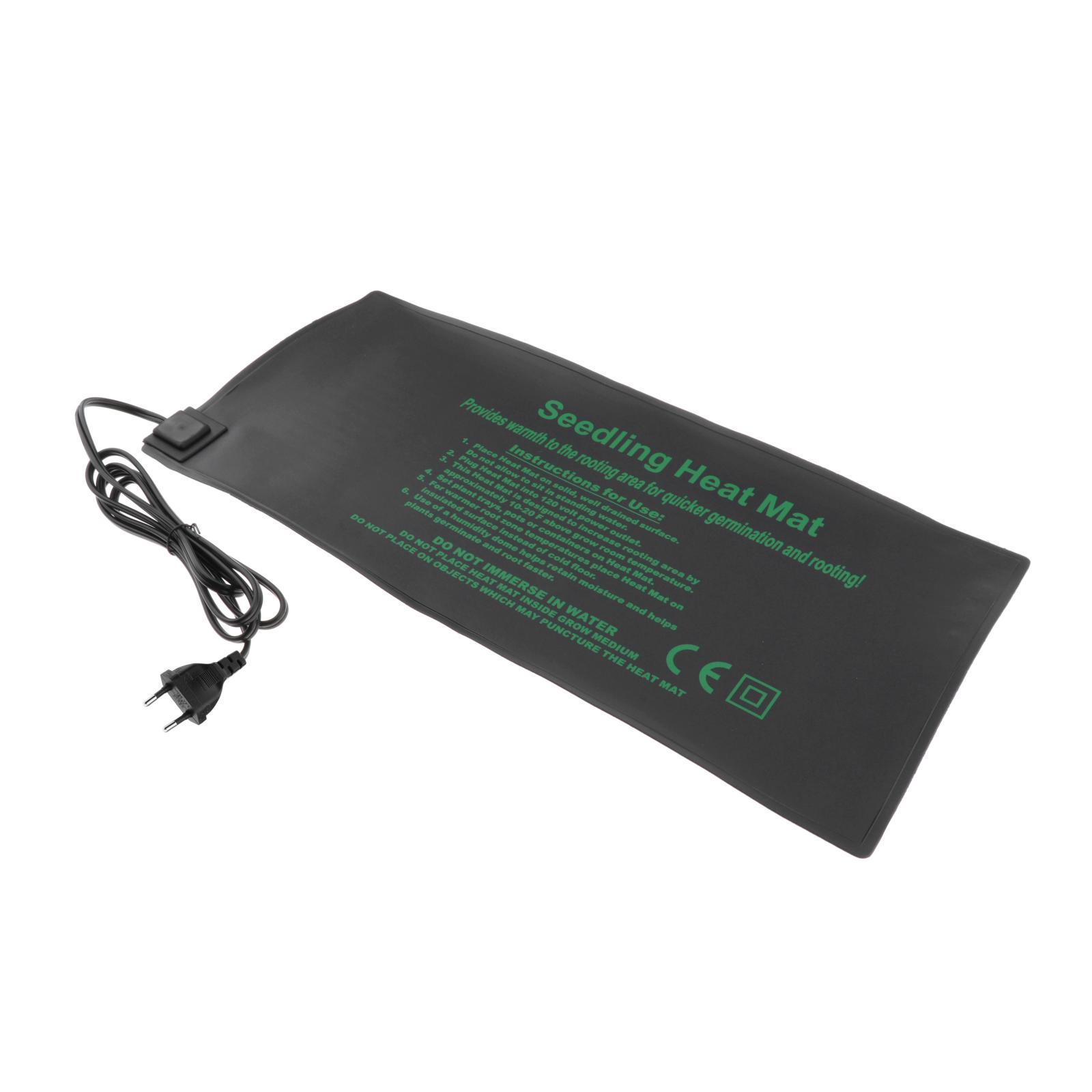 Plant Seedling Heat Mat Waterproof - แผ่นทำความร้อนสำหรับเพาะเมล็ด แผ่นรองกันน้ำสำหรับเครื่องเพาะเมล็ด สถานีเพาะปลูกในสวน