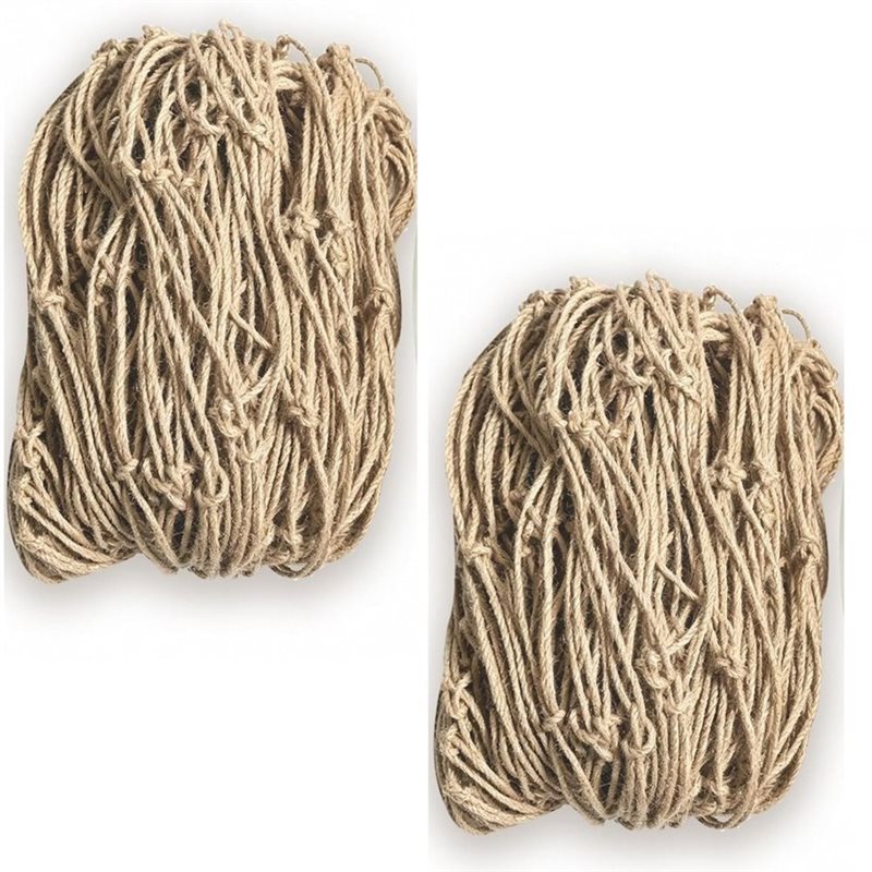 Plant Support Trellis Netting Climbing - PHFU-ตาข่ายพยุงต้นไม้สำหรับไม้เลื้อย ตาข่ายพยุงต้นไม้สำหรับสวน ตาข่ายเฮมโปรพี ขนาดตา 5.9 นิ้ว