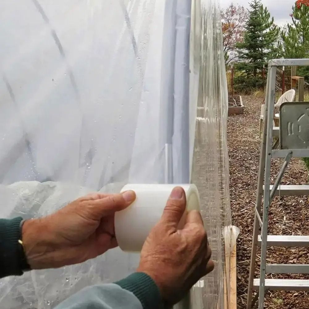 เทปซ่อมฟิล์มกันรังสียูวีแบบใหม - Greenhouse Repair Tape Uv Resistant บทวิจารณ์และราคา
