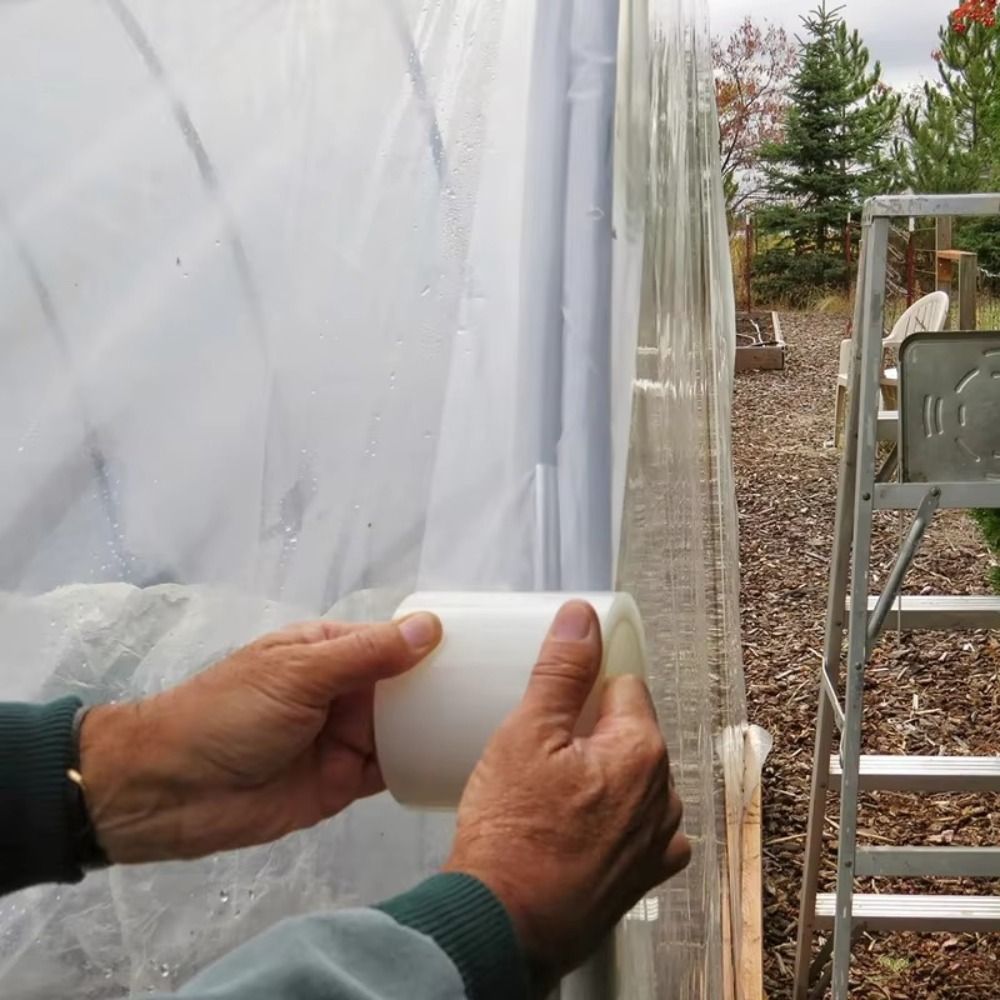 เทปซ่อมแซมฟิล์มกันรังสียูวีแบบ - Greenhouse Repair Tape Uv Resistant บทวิจารณ์และราคา