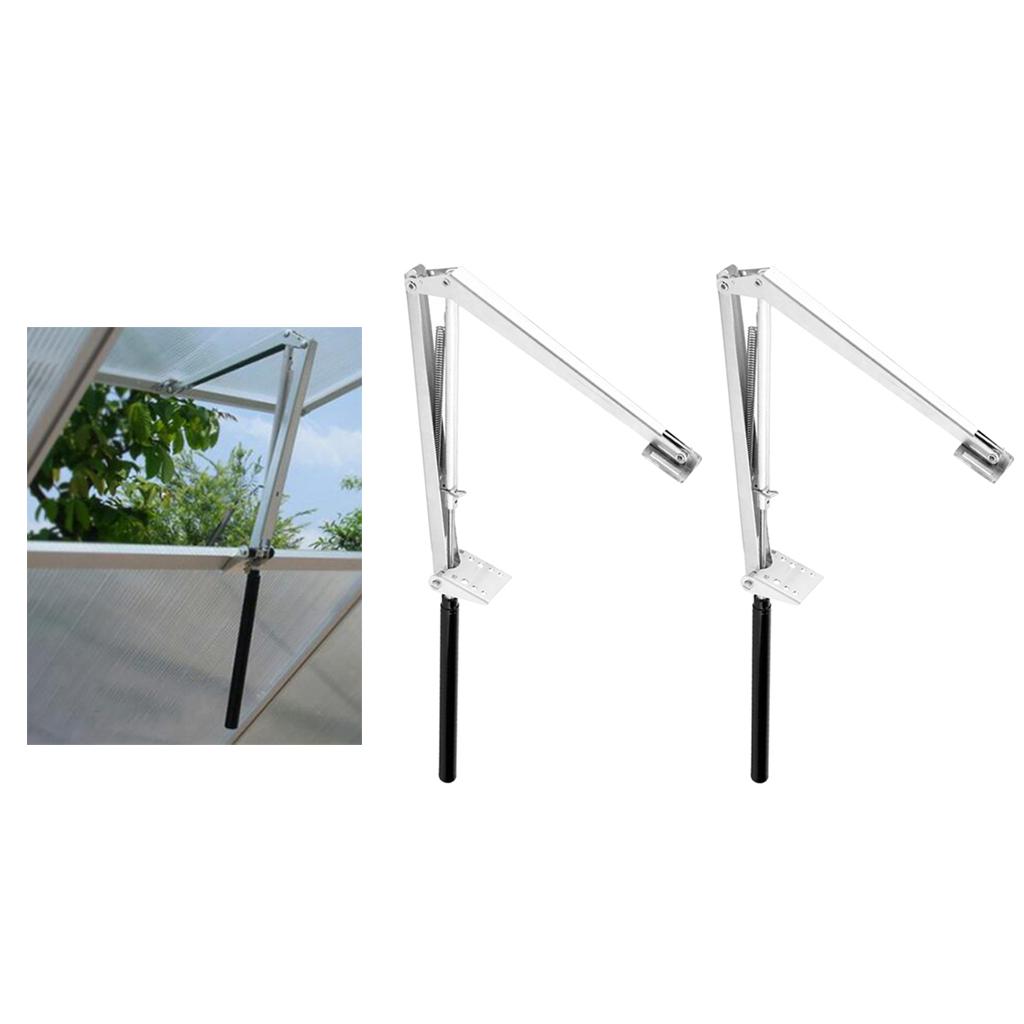 ชุดอุปกรณ์เปิด-ปิดช่องระบายอาก - Automatic Greenhouse Roof Vent Opener Solar บทวิจารณ์และราคา
