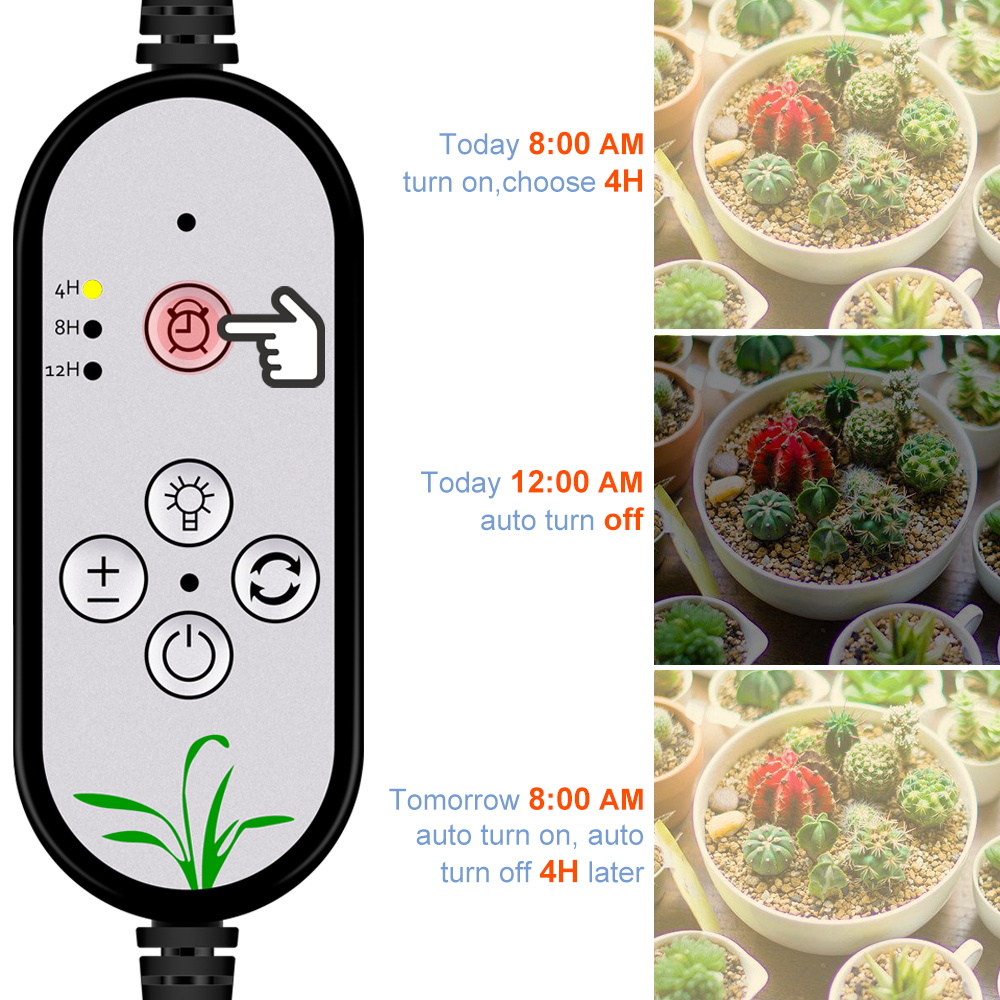 LED Phyto Grow Light Spectrum  - Seed Starter Tray Kit With Grow Light บทวิจารณ์และราคา
