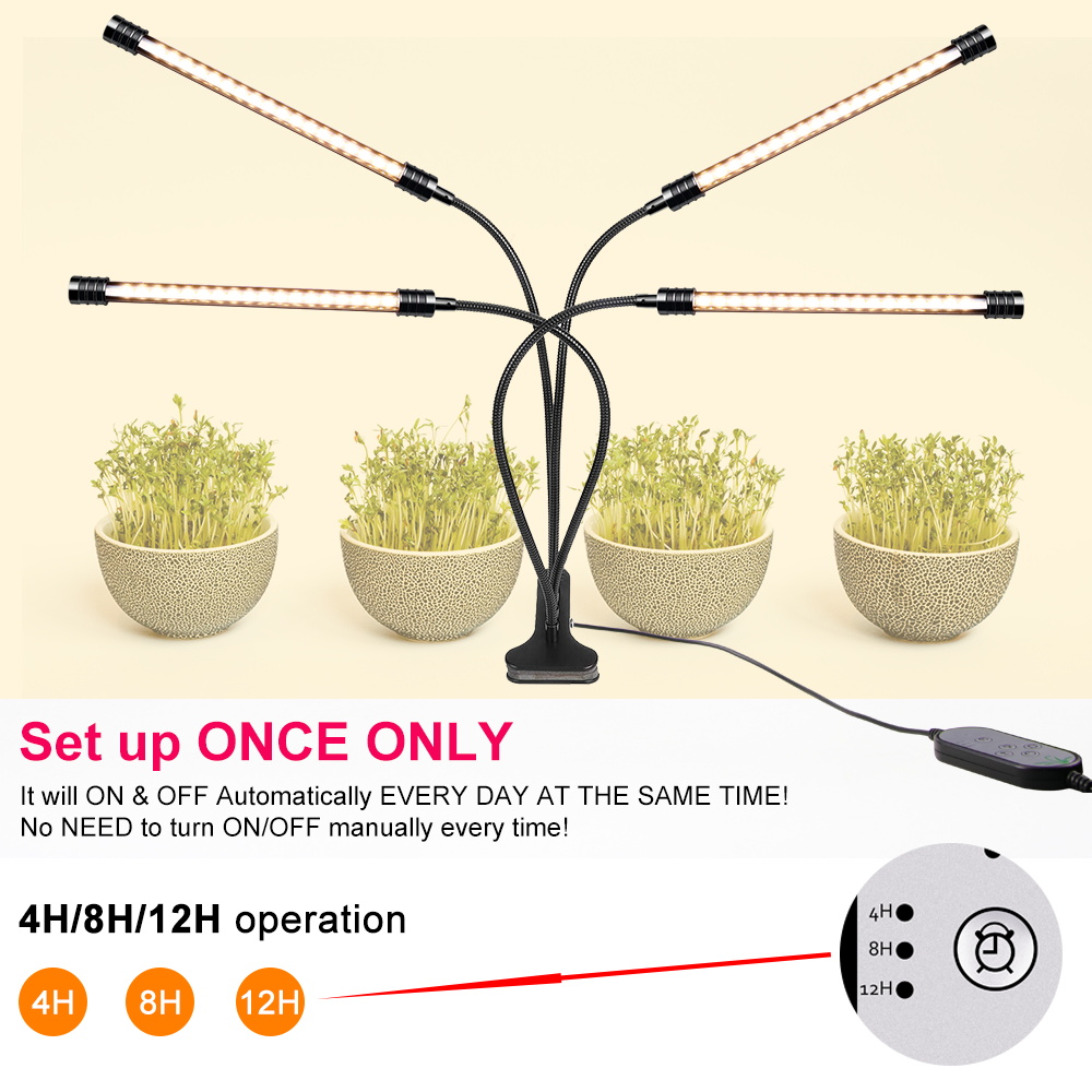 LED Phyto Grow Light Spectrum  - Seed Starter Tray Kit With Grow Light บทวิจารณ์และราคา