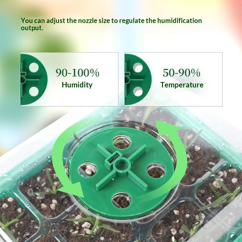 ถาดเพาะเมล็ดสำหรับใช้ในบ้าน ขน - Seed Starter Tray Kit With Grow Light บทวิจารณ์และราคา