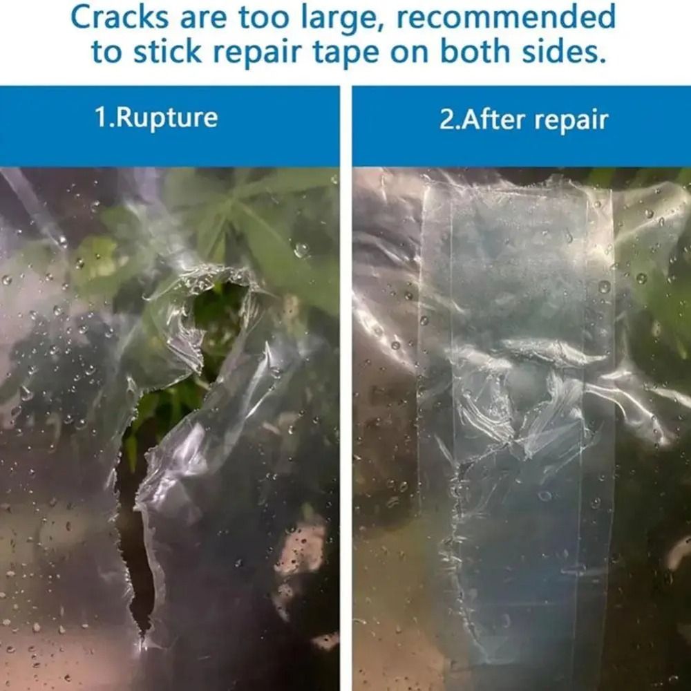 เทปซ่อมฟิล์มกันรังสียูวีแบบใหม - Greenhouse Repair Tape Uv Resistant บทวิจารณ์และราคา