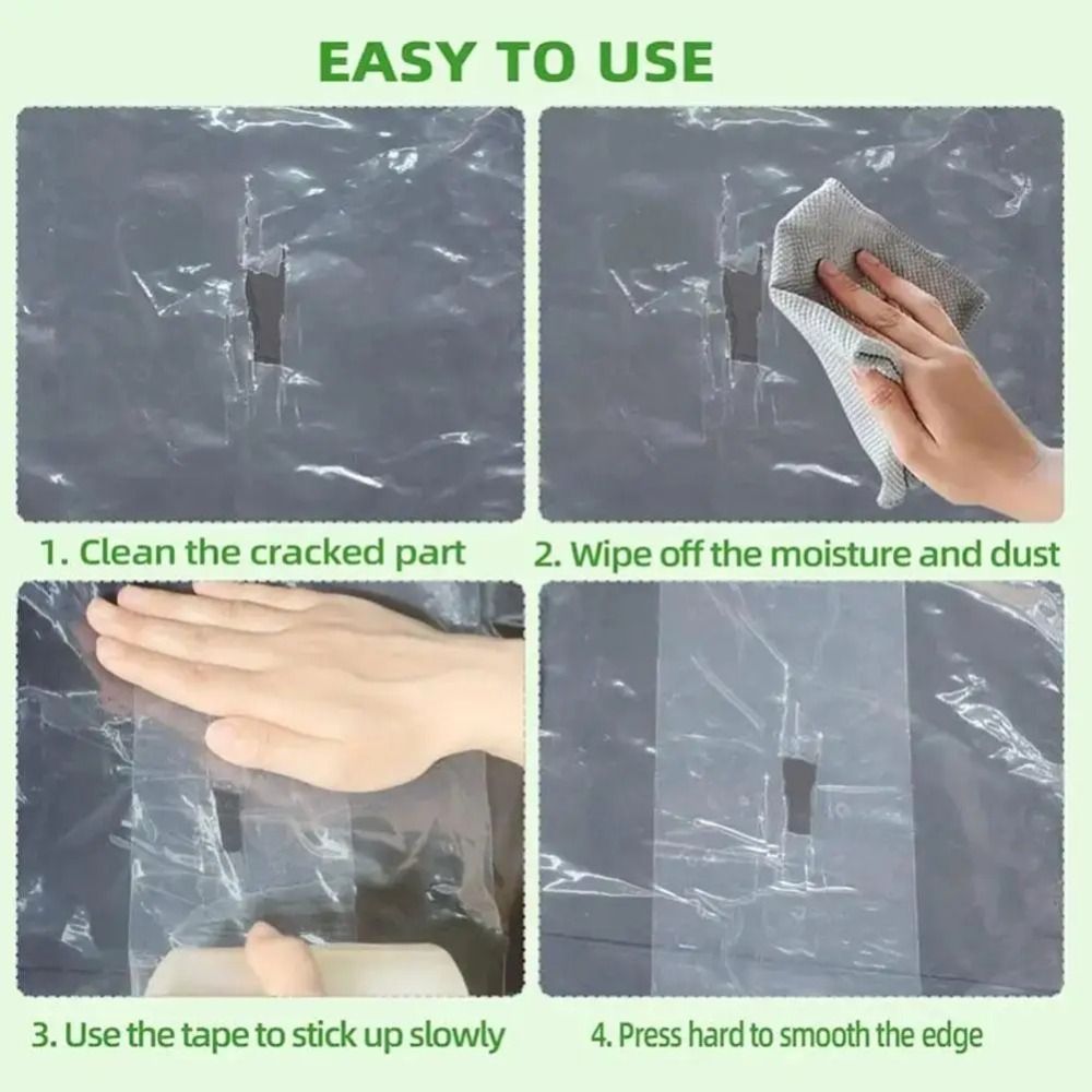 เทปซ่อมฟิล์มกันรังสียูวีแบบใหม - Greenhouse Repair Tape Uv Resistant บทวิจารณ์และราคา