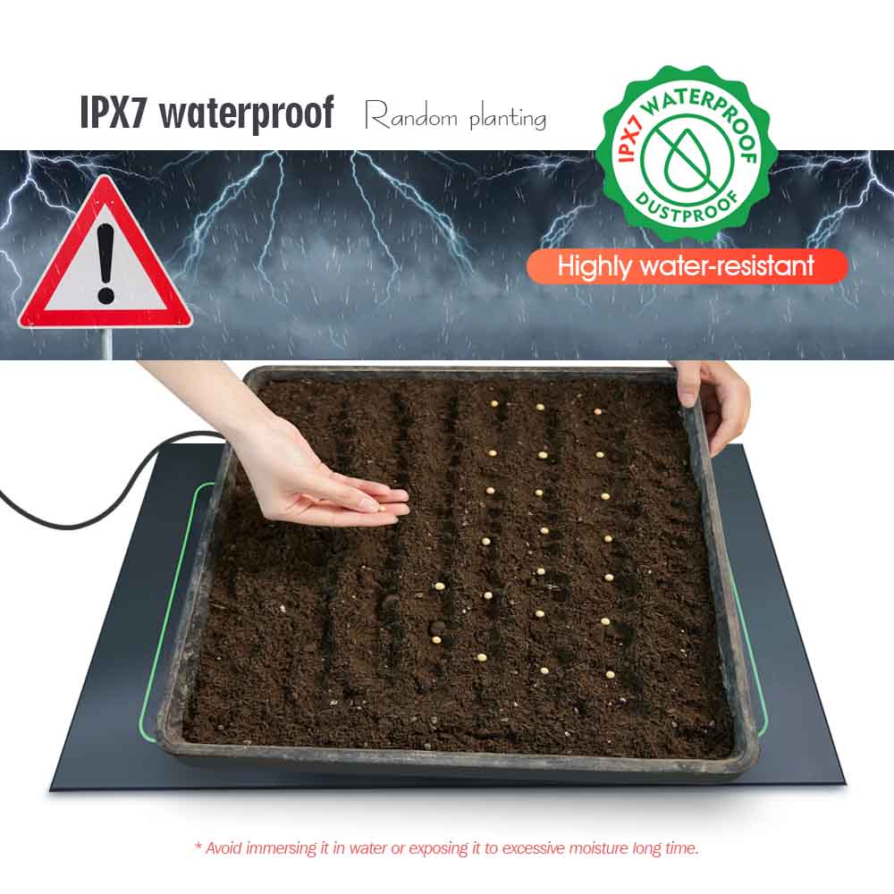 แผ่นทำความร้อนต้นไม้7-100วัตต์ - Plant Seedling Heat Mat Waterproof บทวิจารณ์และราคา