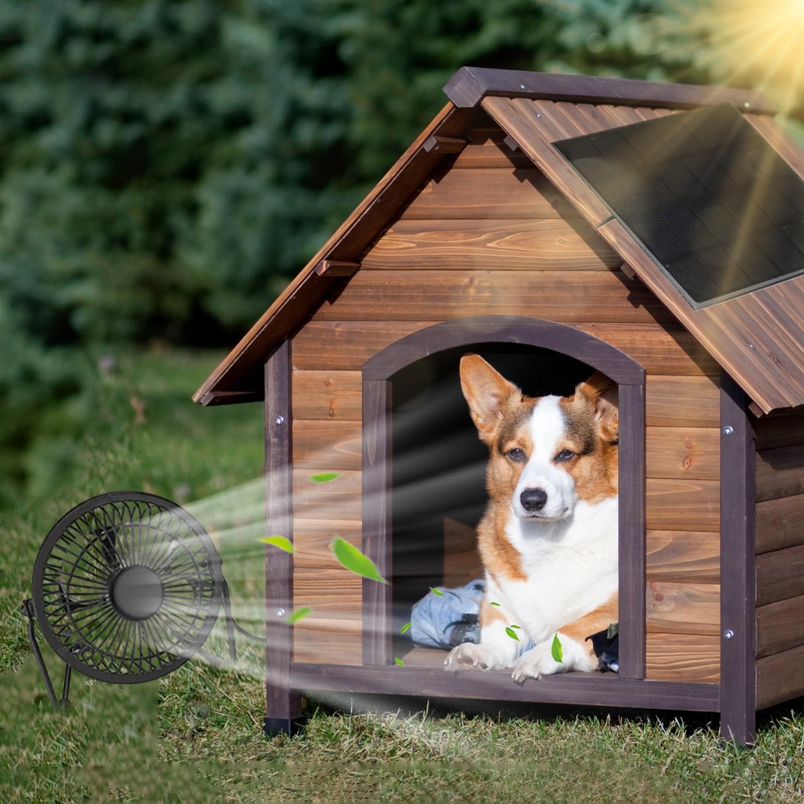 พัดลมโซลาร์เซลล์สำหรับโรงเรือน - Greenhouse Circulation Fan Waterproof บทวิจารณ์และราคา