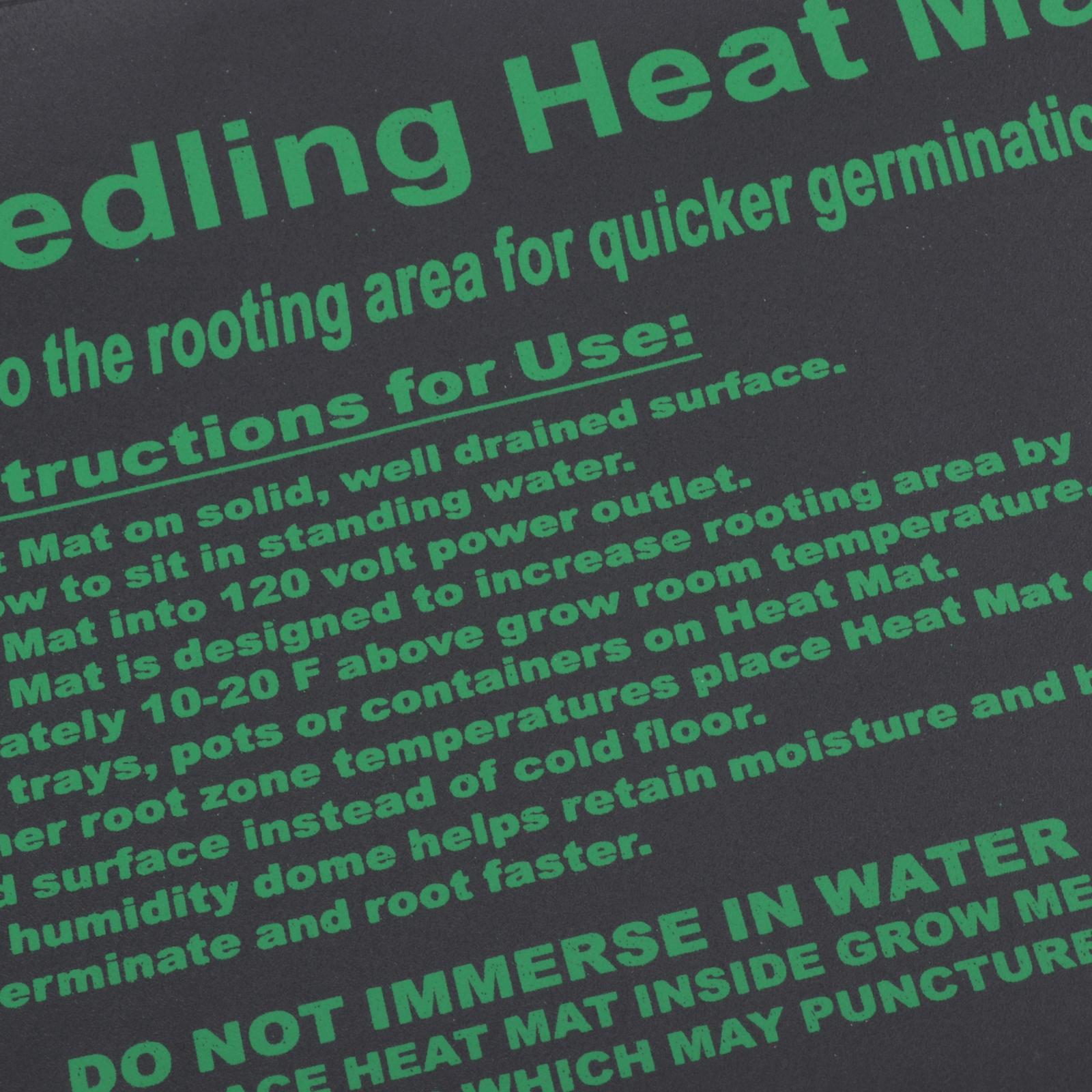 แผ่นทำความร้อนสำหรับเพาะเมล็ด  - Plant Seedling Heat Mat Waterproof บทวิจารณ์และราคา