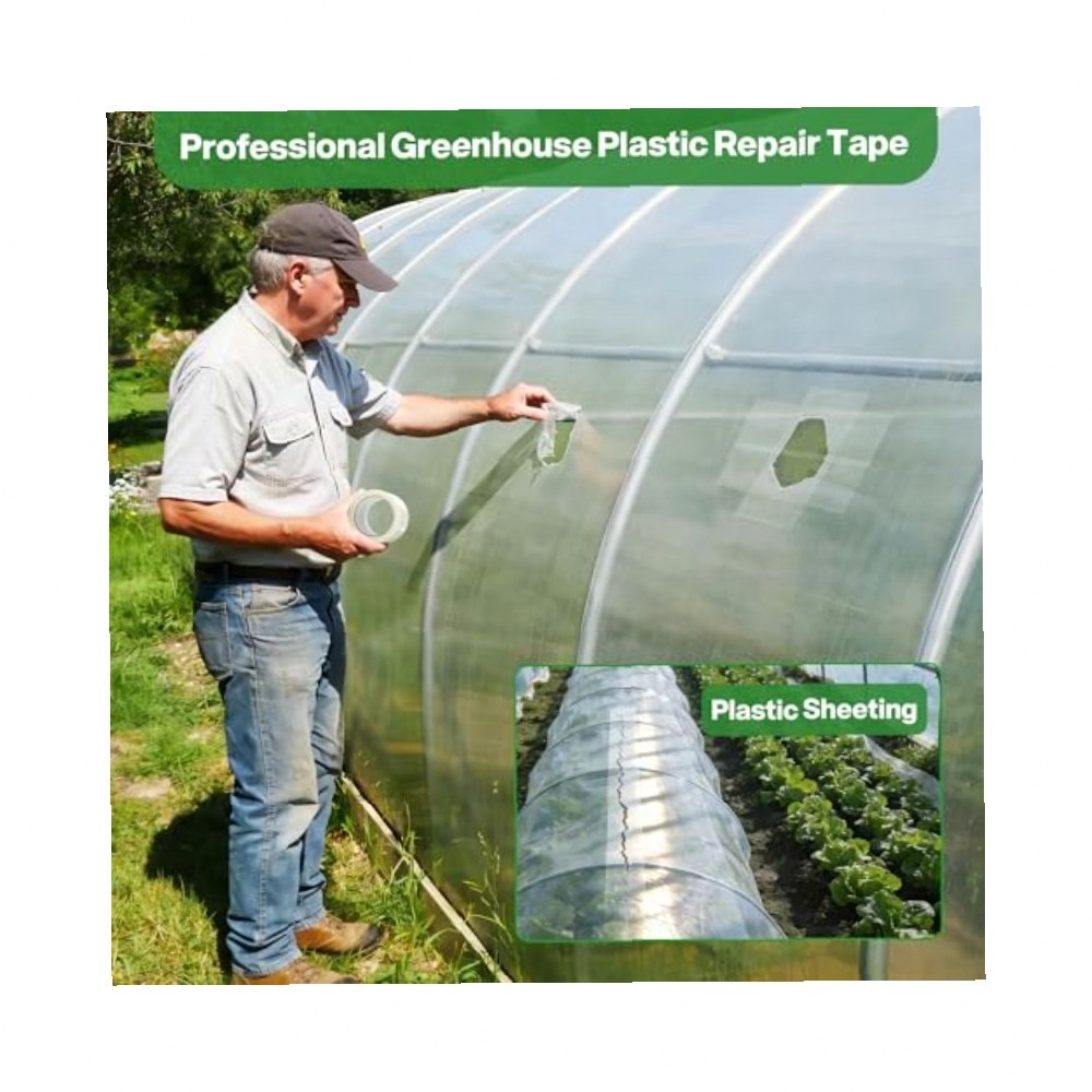 เทปซ่อมแซมเรือนกระจก แบบใส ทนท - Greenhouse Repair Tape Uv Resistant บทวิจารณ์และราคา