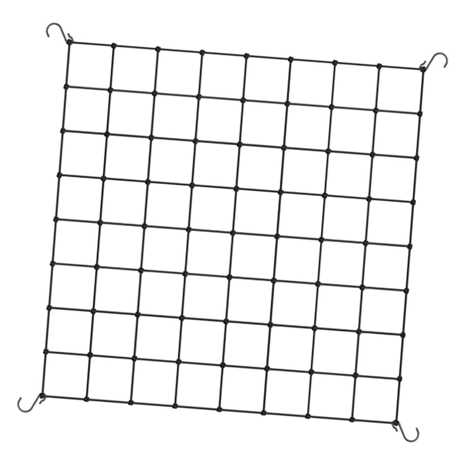 ตาข่ายรองรับต้นไม้พร้อมตะขอ 4  - Plant Support Trellis Netting Climbing บทวิจารณ์และราคา