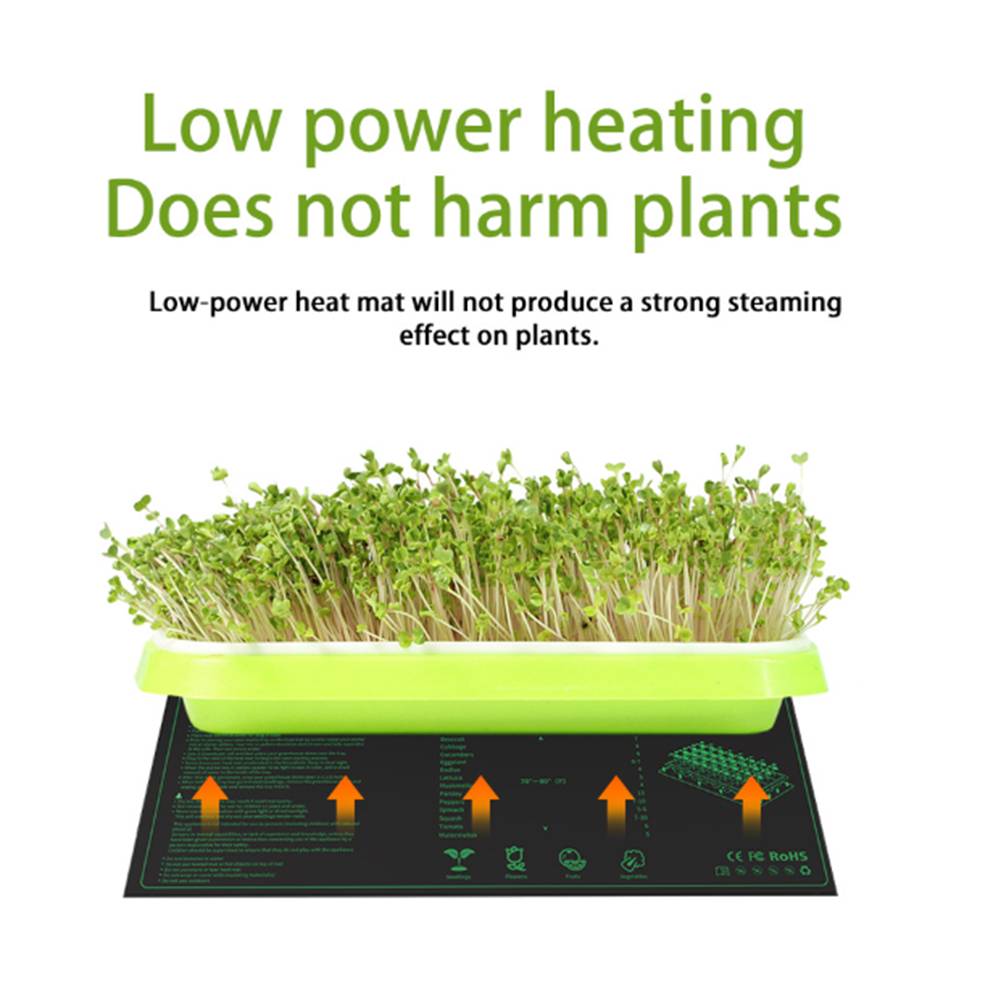 แผ่นทำความร้อนสำหรับเพาะเมล็ด  - Plant Seedling Heat Mat Waterproof บทวิจารณ์และราคา
