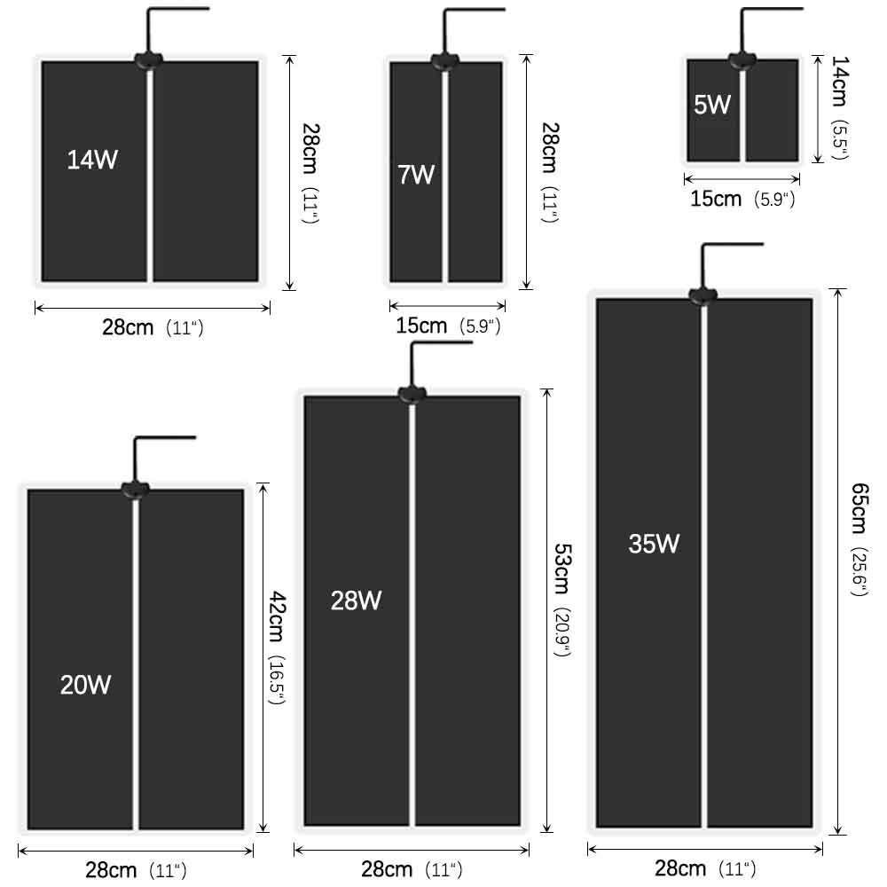 35 W-5 W เมล็ดต้นกล้าพืชเครื่อ - Plant Seedling Heat Mat Waterproof บทวิจารณ์และราคา