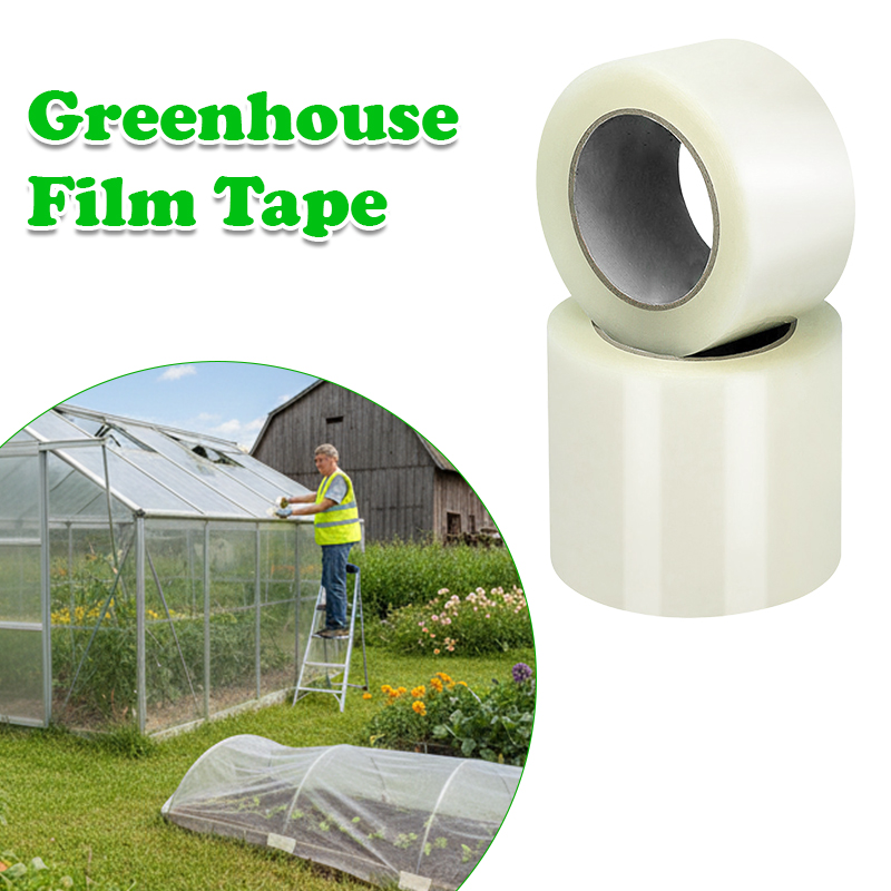 เทปซ่อมแซมฟิล์มเรือนกระจกใส ทน - Greenhouse Repair Tape Uv Resistant บทวิจารณ์และราคา