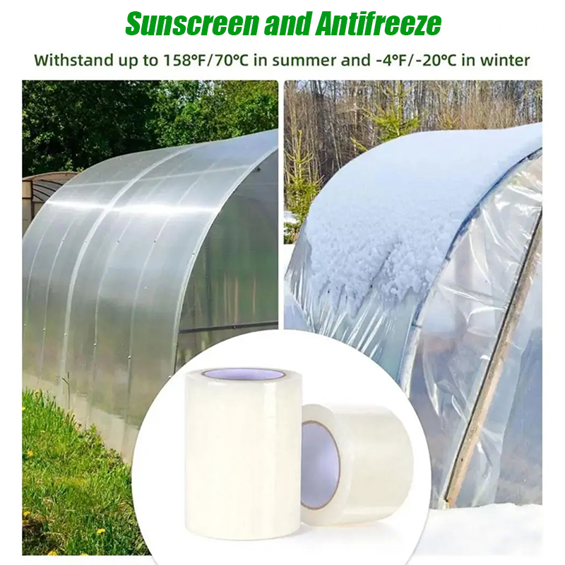 เทปซ่อมแซมฟิล์มเรือนกระจกใส ทน - Greenhouse Repair Tape Uv Resistant บทวิจารณ์และราคา