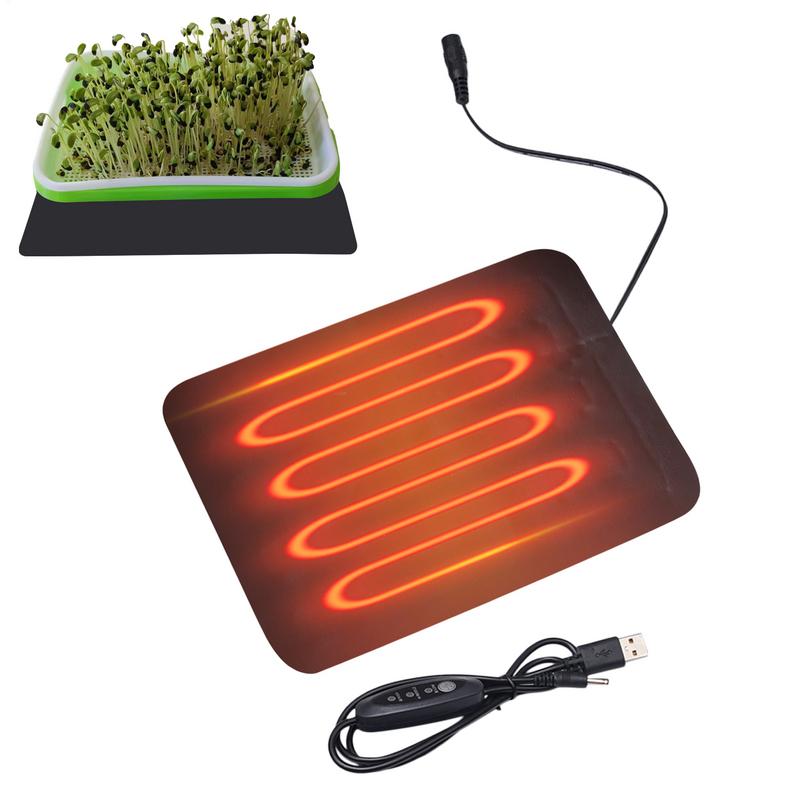 ต้นกล้าความร้อนในร่มพืชการงอกก - Plant Seedling Heat Mat Waterproof บทวิจารณ์และราคา