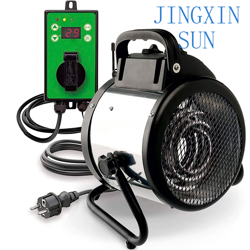 เครื่องเป่าลมร้อนไฟฟ้า 2000 วั - Greenhouse Heater Electric Digital Thermostat บทวิจารณ์และราคา
