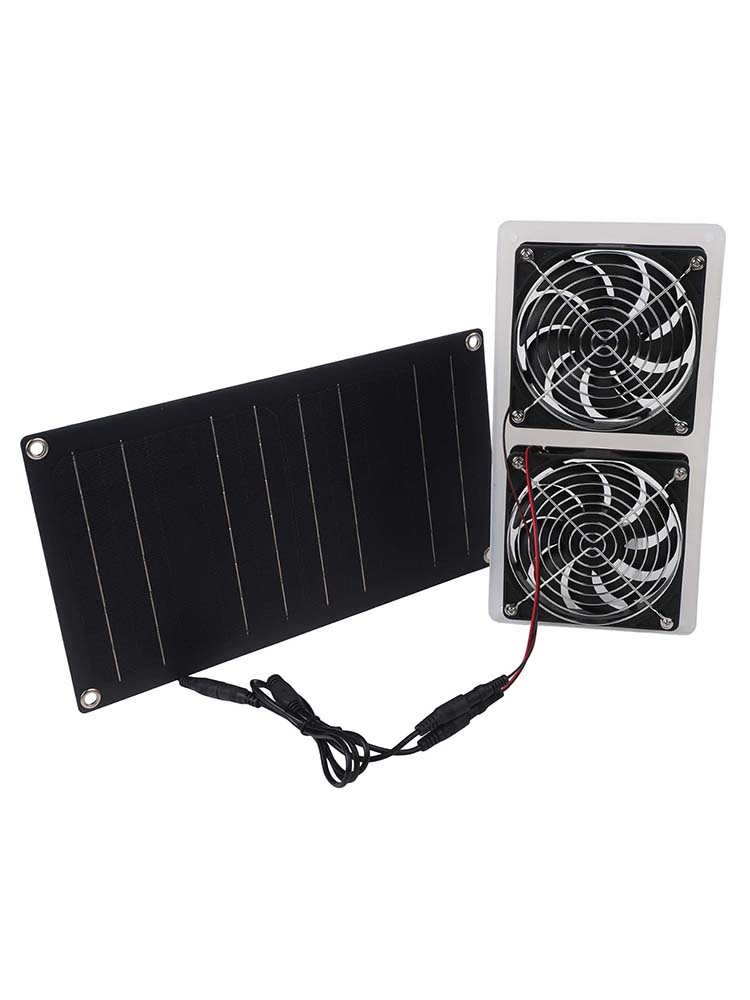 ชุดพัดลมแผงโซลาร์เซลล์ 30W พร้ - Greenhouse Circulation Fan Waterproof บทวิจารณ์และราคา