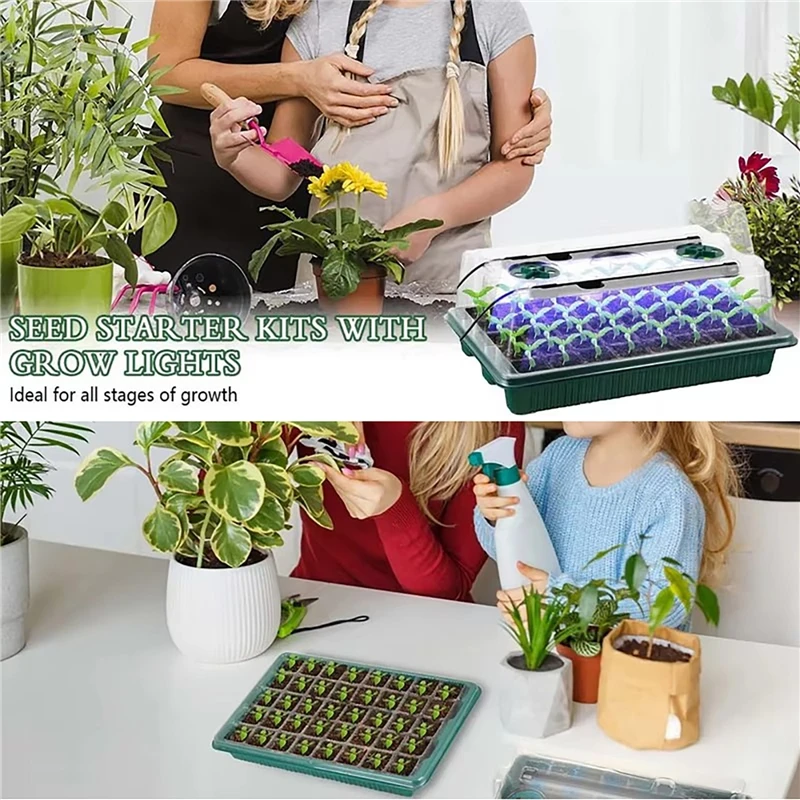 ชุดถาดเพาะเมล็ดพร้อมไฟปลูกต้นไ - Seed Starter Tray Kit With Grow Light บทวิจารณ์และราคา