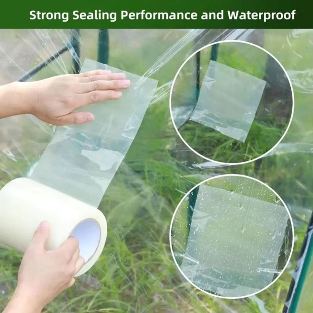 เทปซ่อมฟิล์มกันรังสียูวีแบบใหม - Greenhouse Repair Tape Uv Resistant บทวิจารณ์และราคา
