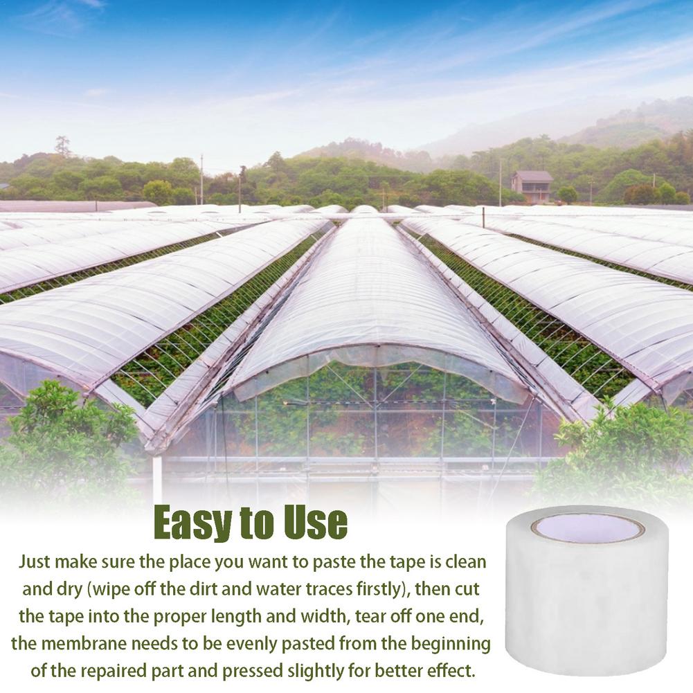 เรือนกระจกเทปซ่อมสําหรับสวนเทป - Greenhouse Repair Tape Uv Resistant บทวิจารณ์และราคา
