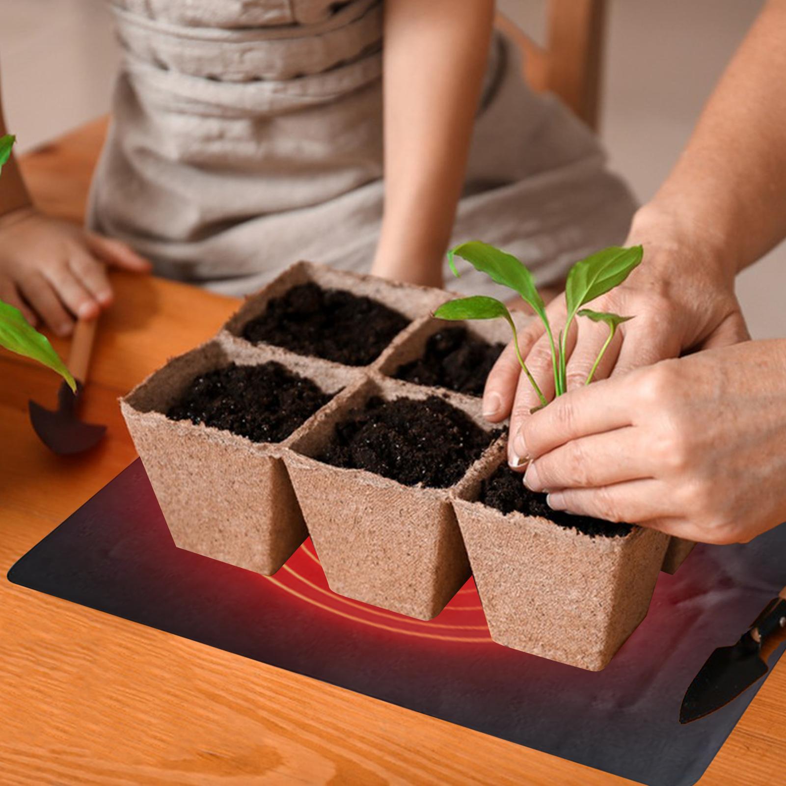 แผ่นทำความร้อนสำหรับเพาะกล้าพื - Plant Seedling Heat Mat Waterproof บทวิจารณ์และราคา