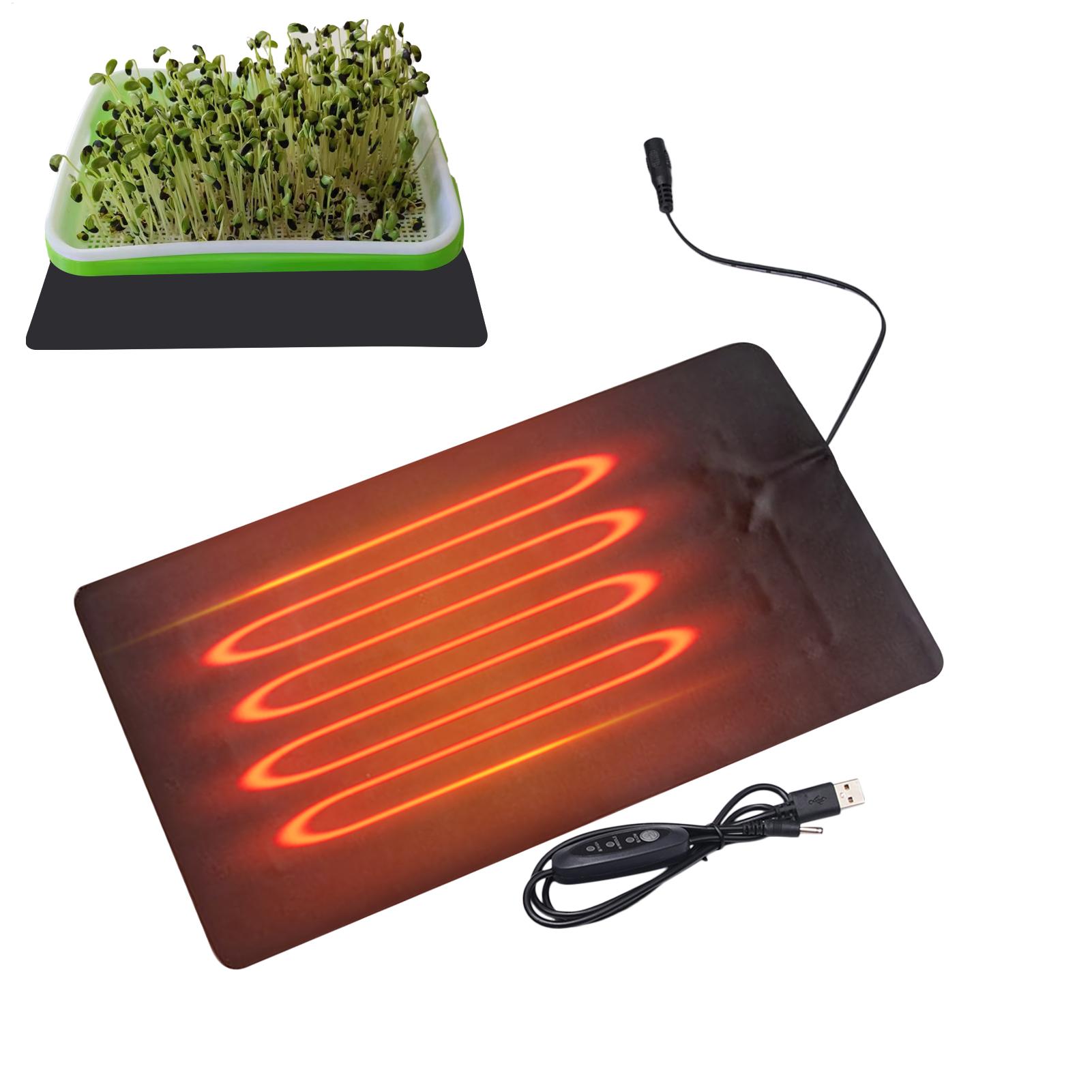 แผ่นทำความร้อนสำหรับต้นกล้าแบบ - Plant Seedling Heat Mat Waterproof บทวิจารณ์และราคา