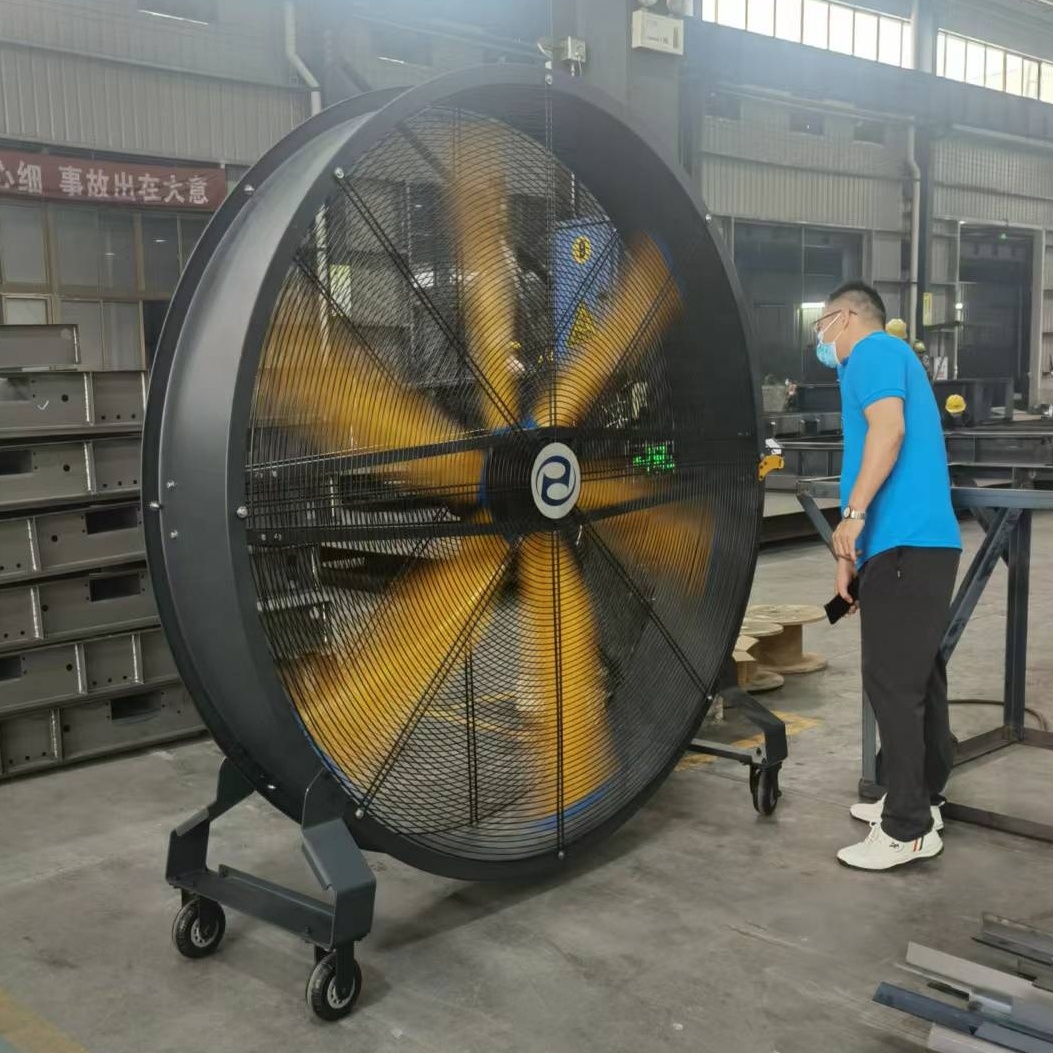 พัดลมอุตสาหกรรมขนาดใหญ่ HVLS แ - Greenhouse Circulation Fan Waterproof บทวิจารณ์และราคา