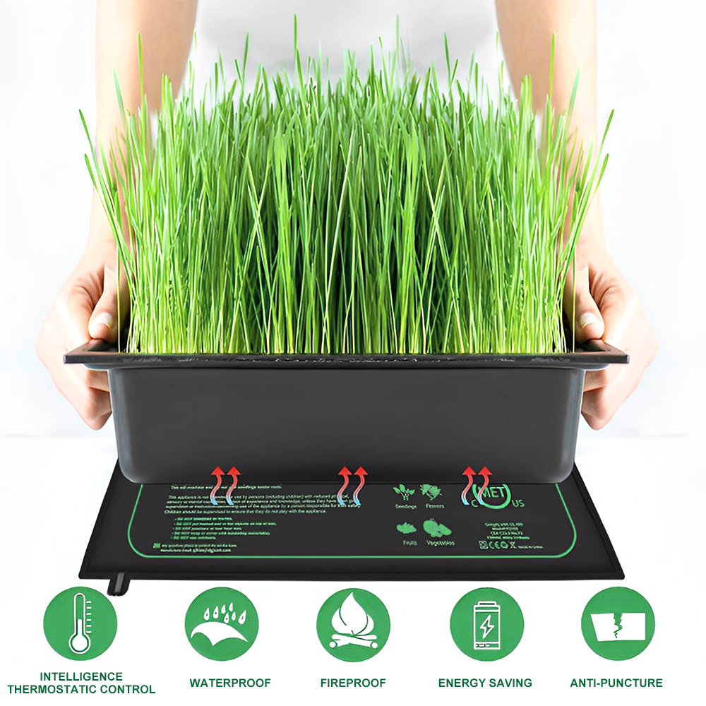 แผ่นทำความร้อนสำหรับต้นกล้าขนา - Plant Seedling Heat Mat Waterproof บทวิจารณ์และราคา