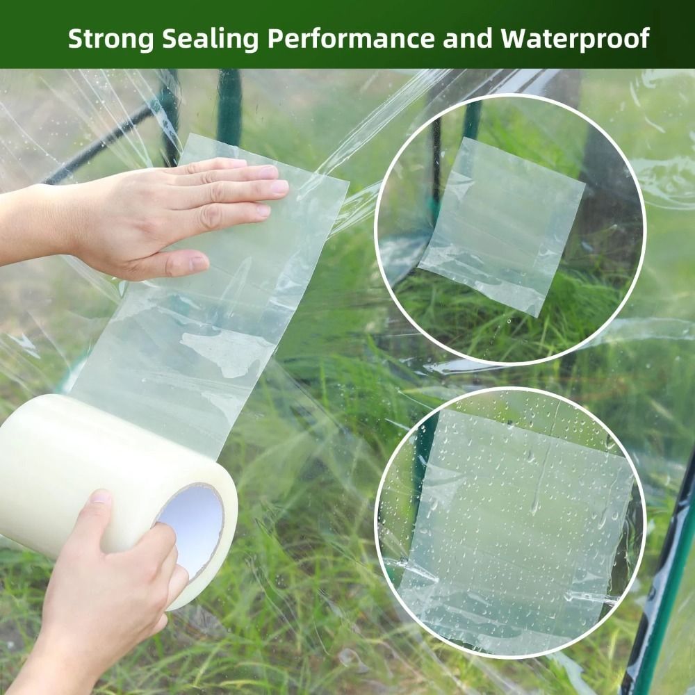 เทปซ่อมแซมฟิล์ม 10 เมตร เทปซ่อ - Greenhouse Repair Tape Uv Resistant บทวิจารณ์และราคา